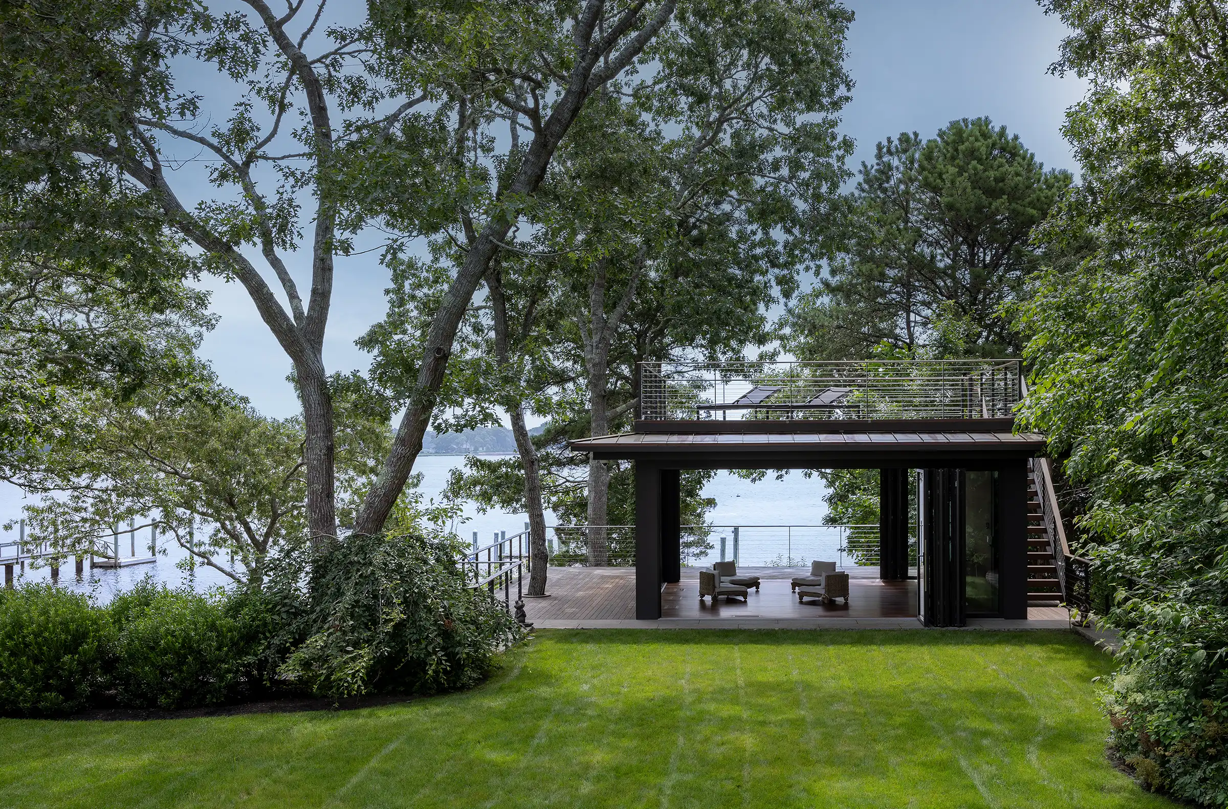 The Pool House & Treehouse Yoga Studio by Doreve Nicholaeff