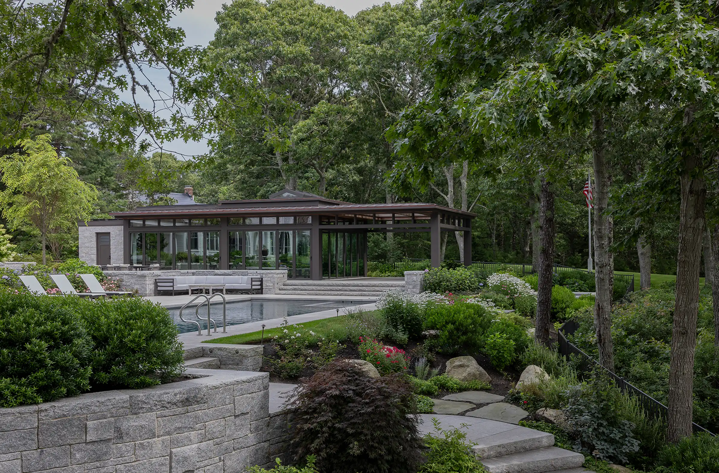 The Pool House & Treehouse Yoga Studio by Doreve Nicholaeff