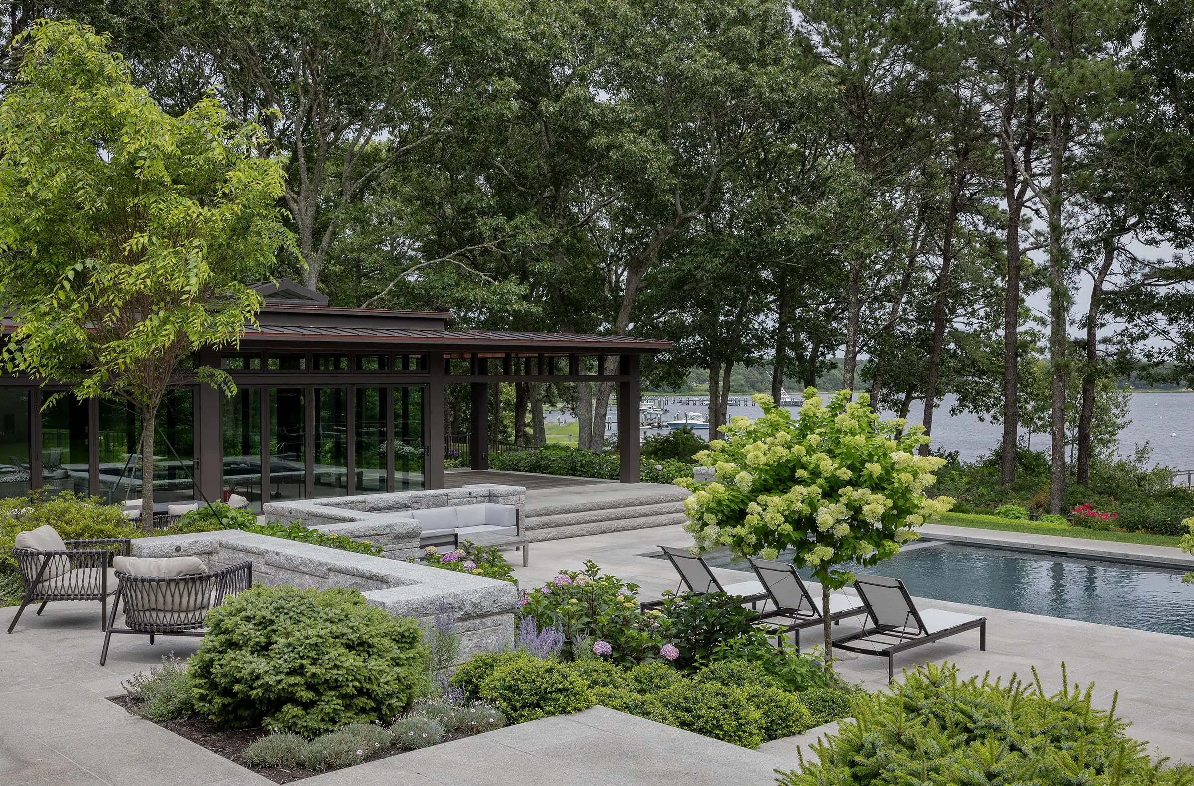 The Pool House & Treehouse Yoga Studio by Doreve Nicholaeff